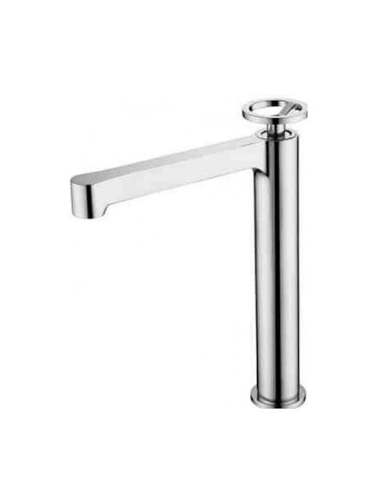 Imex Olimpo Mixing Tall Sink Faucet Silver