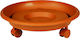 Viomes 271 Teller Topf Kunststoff Terracotta Räder 26x26cm