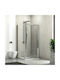 Karag M 4S + SN-10 Cabin for Shower with Hinged Door 66x70x190cm Clear Glass