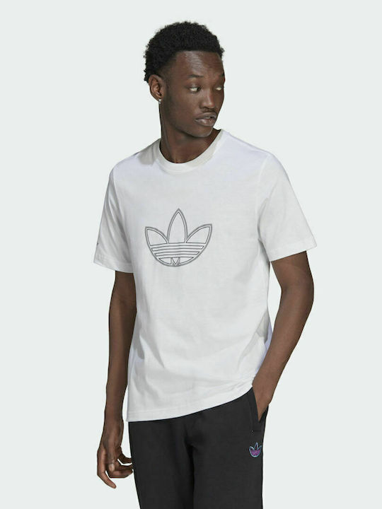Adidas Sprt Ανδρικό T-shirt Λευκό με Λογότυπο