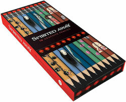 Abrams & Chronicle Books Chronicle Studio Ghibli Spirited Pencil Set with Eraser 10pcs