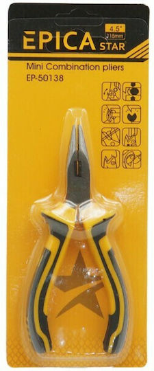 Epica Star Cutting Plier Curved Length 115mm