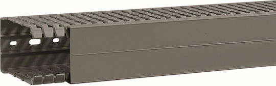Hager BA7A Cable Channel with Perforated Stand made of Plastic Gray 2m
