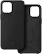 Native Union Clic Classic Back Cover Δερμάτινο Μαύρο (iPhone 12 Pro Max)