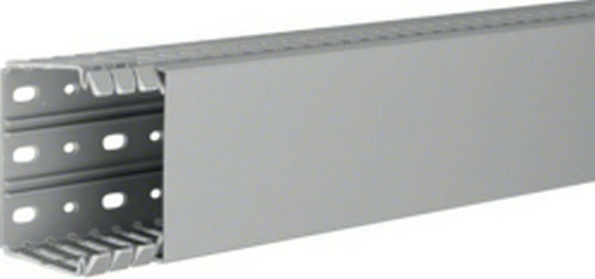 Hager Orion Plus Canal de Cablu cu suport perforat din Plastic Gri 2m