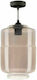 Vito ART-9002 Pendant Light Black with Socket E27 18cm
