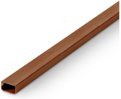 Inofix Plasfix Cable Channel with Sticker made of Plastic Brown