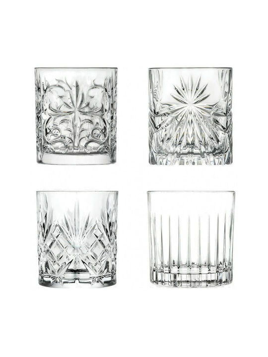 RCR Mixology Glass Set Cocktail/Drinking made of Crystal 300ml 4pcs