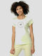 4F Women's Athletic T-shirt Yellow