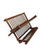 Moraitis Wooden Brown Sink Strainer