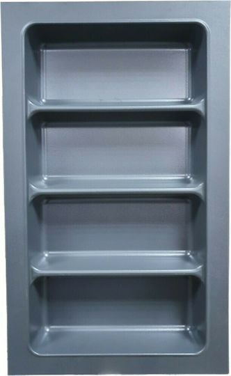 Agoform Plastic Drawer Cutlery Tray 48x29cm Grey