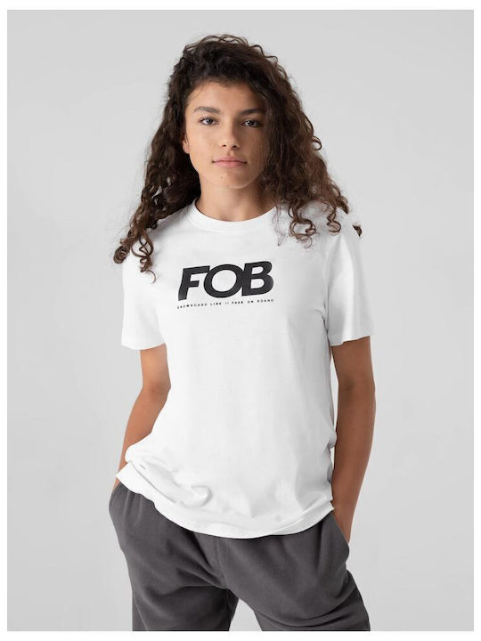 Women's T-shirt Polka Dot White