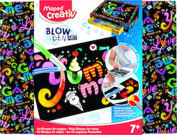 Maped Painting Blowpen Art Stencil Magic Christmas for Children 7++ Years