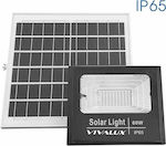 Vivalux Wasserdicht Solar LED Flutlicht 15W Kaltweiß 6400K IP65