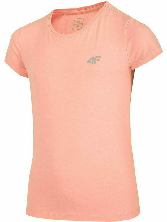 4F Παιδικό T-shirt Ροζ