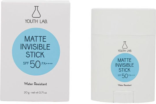 Youth Lab. Peptides Spring Αδιάβροχο Αντηλιακό Stick Προσώπου SPF50 20gr