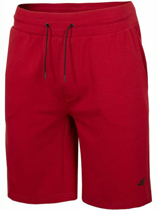 4F Men's Athletic Shorts Red