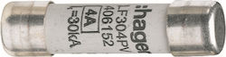 Hager 2A 10x38mm Cylindrical Fuse