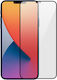 5D Full Glue Full Face Tempered Glass Μαύρο (iPhone 12)