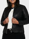 Damen Bikerjacke Schwarz