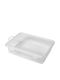 Hega Hogar Plastic Storage Box with Lid Transparent 15.7x11.2x3.5cm