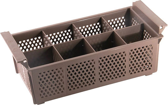 Ready Abtropfgestell für Besteck Kunststoff Braun 43x25x15cm