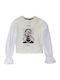 Kids' Shirt Long Sleeve Ecru