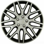 Versaco Set Capace Roți Auto Versaco Dakar NC 4buc 16" Argint