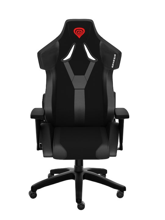 Genesis Nitro 650 Καρέκλα Gaming Δερματίνης με Ρυθμιζόμενα Μπράτσα Onyx Black