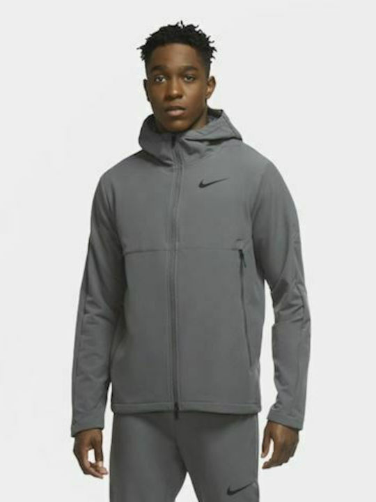 Nike Sportswear Ανδρικό Μπουφάν για Χειμώνα Γκρι