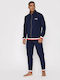 FILA Men's Winter Pajamas Set Blue