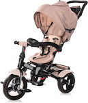 Lorelli Παιδικό Τρίκυκλο Ποδήλατο Μετατρεπόμενο με Αποθηκευτικό Χώρο, Σκίαστρο & Χειρολαβή Γονέα Neo Eva για 1-3 Ετών Μπεζ