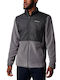 Basin Butte Men's Fleece Cardigan City Grey/black