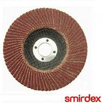 Smirdex Flap Disc de șlefuire pentru Μetal P100 125mm Set de 1buc