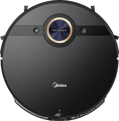 Midea M7 Pro Robot Vacuum Cleaner for Sweeping & Mopping with Mapping and Wi-Fi Black