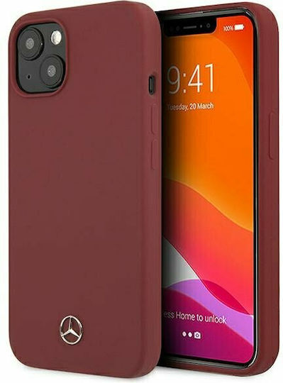Mercedes-Benz Hardcase Back Cover Σιλικόνης Κόκκινο (iPhone 13)