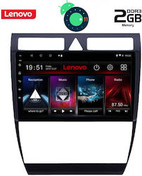 Lenovo Sistem Audio Auto pentru Audi A6 1998-2005 (Bluetooth/USB/AUX/WiFi/GPS/Apple-Carplay/Partitură) cu Ecran Tactil 9" DIQ_LVB_4006