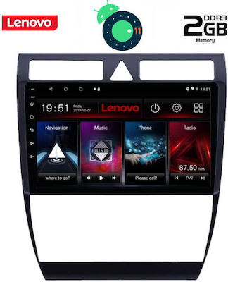 Lenovo Car-Audiosystem für Audi A6 1998-2005 (Bluetooth/USB/AUX/WiFi/GPS/Apple-Carplay) mit Touchscreen 9" DIQ_LVB_4006