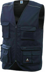 Siggi Chrome Vest Мъжки Работно яке Син