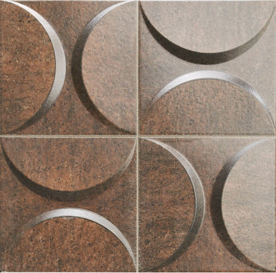Karag Eclipse Floor / Kitchen Wall / Bathroom Matte Ceramic Tile 33x33cm Copper