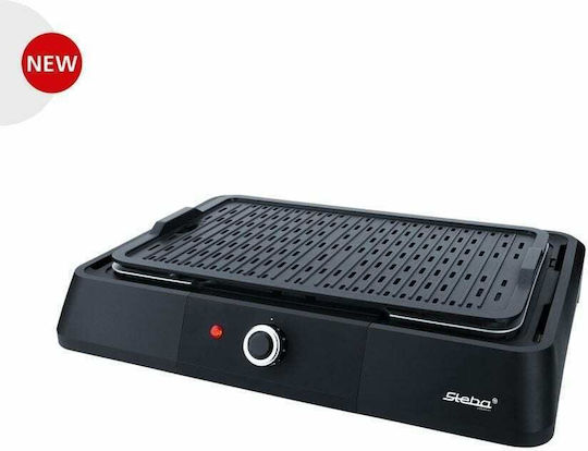 Steba VG P20 Tabletop Grătar Electric Placă Striată 1600W cu Termostat Reglabil 39bucx22buccm