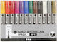 Creativ Company Glass Porcelain Pens Σετ Μαρκαδόροι για Πορσελάνη και Γυαλί 12τμχ