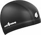 Mad Wave Put Coated Silicone Adults Swimming Cap Black