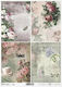ITD Collection Ριζόχαρτο Decoupage Καφέ 40gr