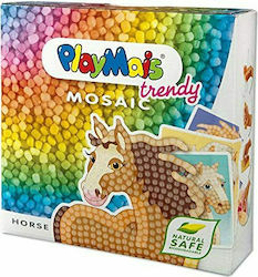 Playmais Kinderhandwerk Mosaic Trendy Άλογο für Kinder 8++ Jahre