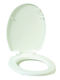 Viomes 204 Toilettenbrille Kunststoff 45x34cm Weiß