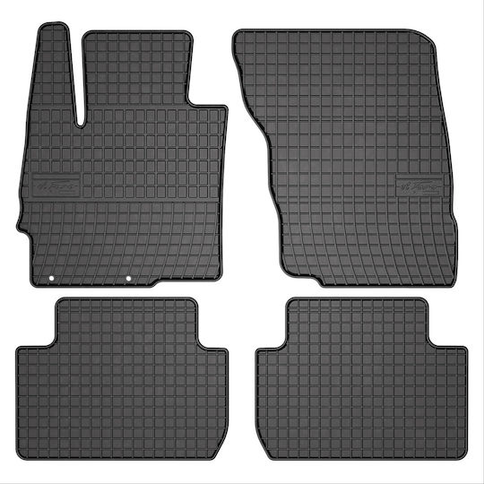 Frogum Set of Front and Rear Mats 4pcs for Mitsubishi Eclipse Cross 2018 Black