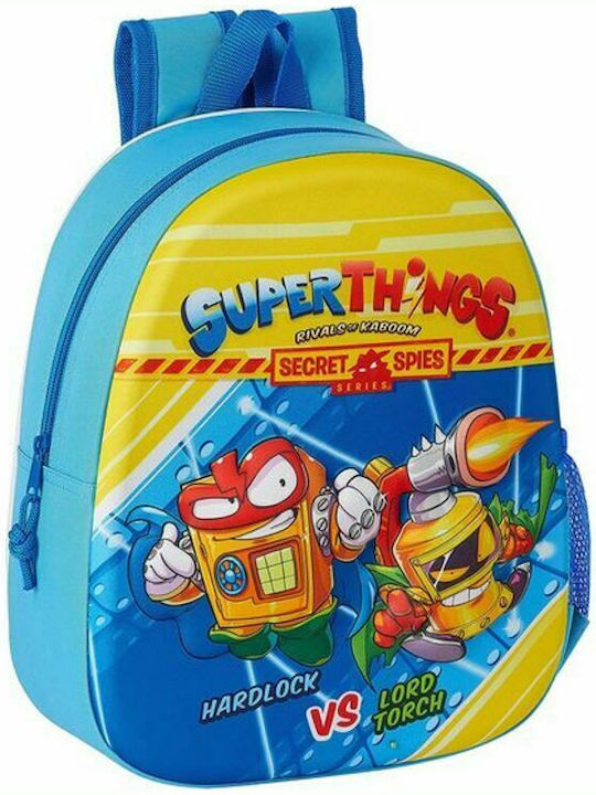 Safta SuperThings School Bag Backpack Elementary, Elementary Multicolored