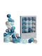 La Case de Cousin Paul Garland Kids Wall Light Reinga Blue