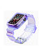 Hurtel Light Set Case & Λουράκι Σιλικόνης Μωβ (Apple Watch 38/40/41mm)